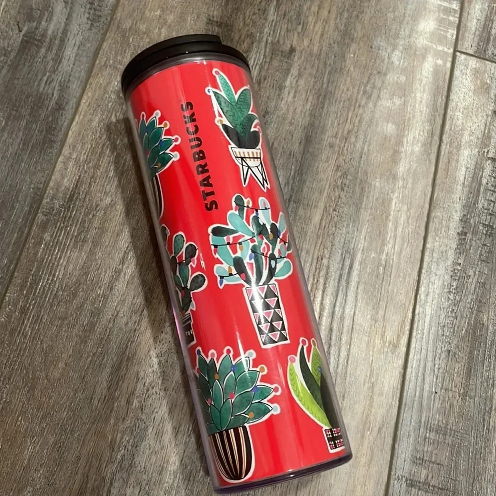Starbucks 2017 Christmas Cactus Hot/Cold Tumbler